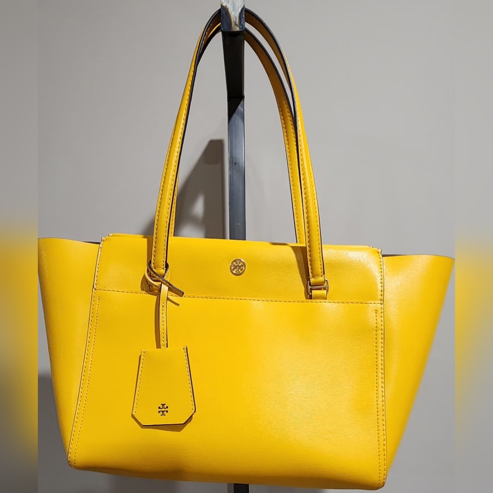 Tory Burch Parker Tote (Small)9.5"H x 11.8"W x 5.3"D - Picture 4 of 17